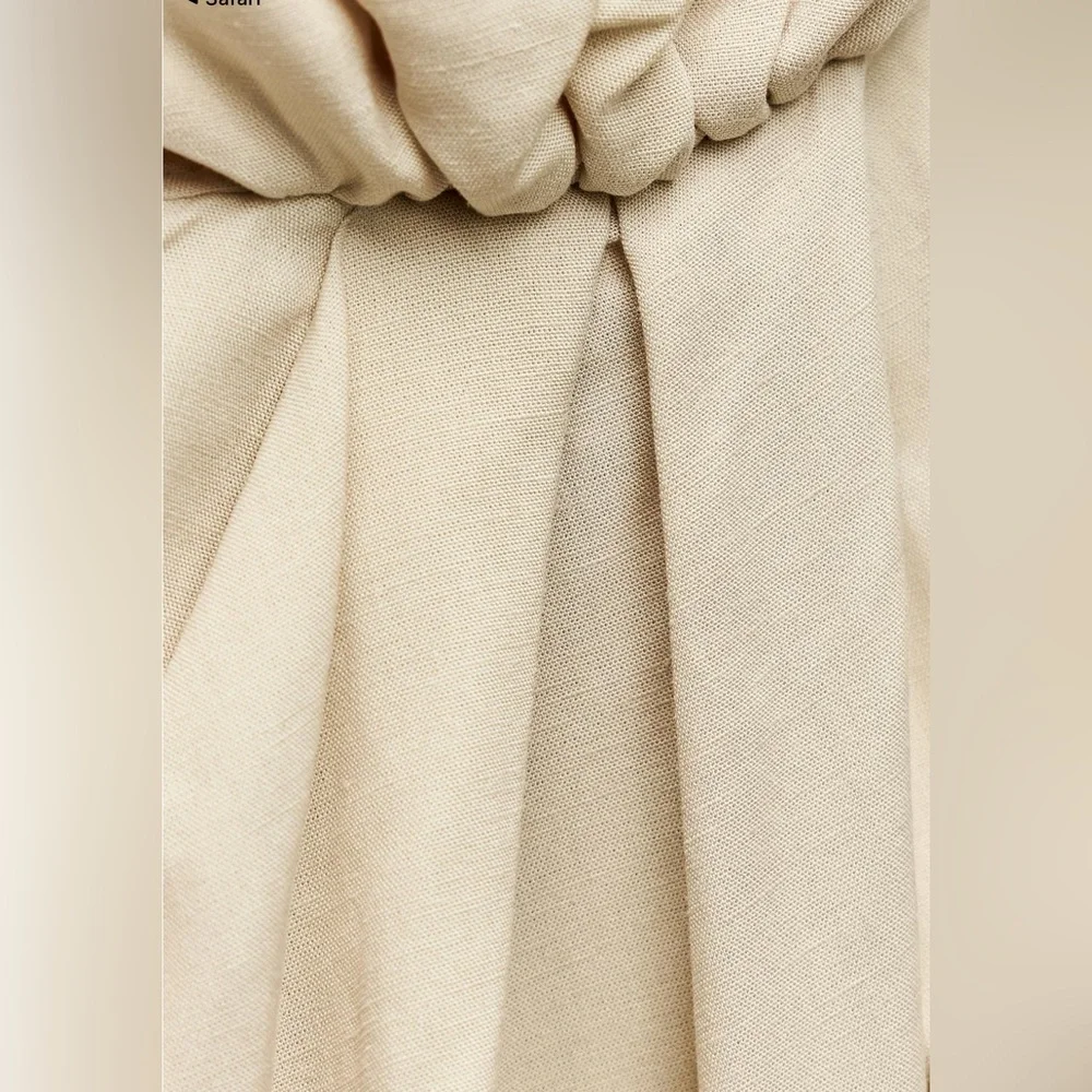 NWT ZARA CUT OUT MIDI DRESS - Picture 7 of 9